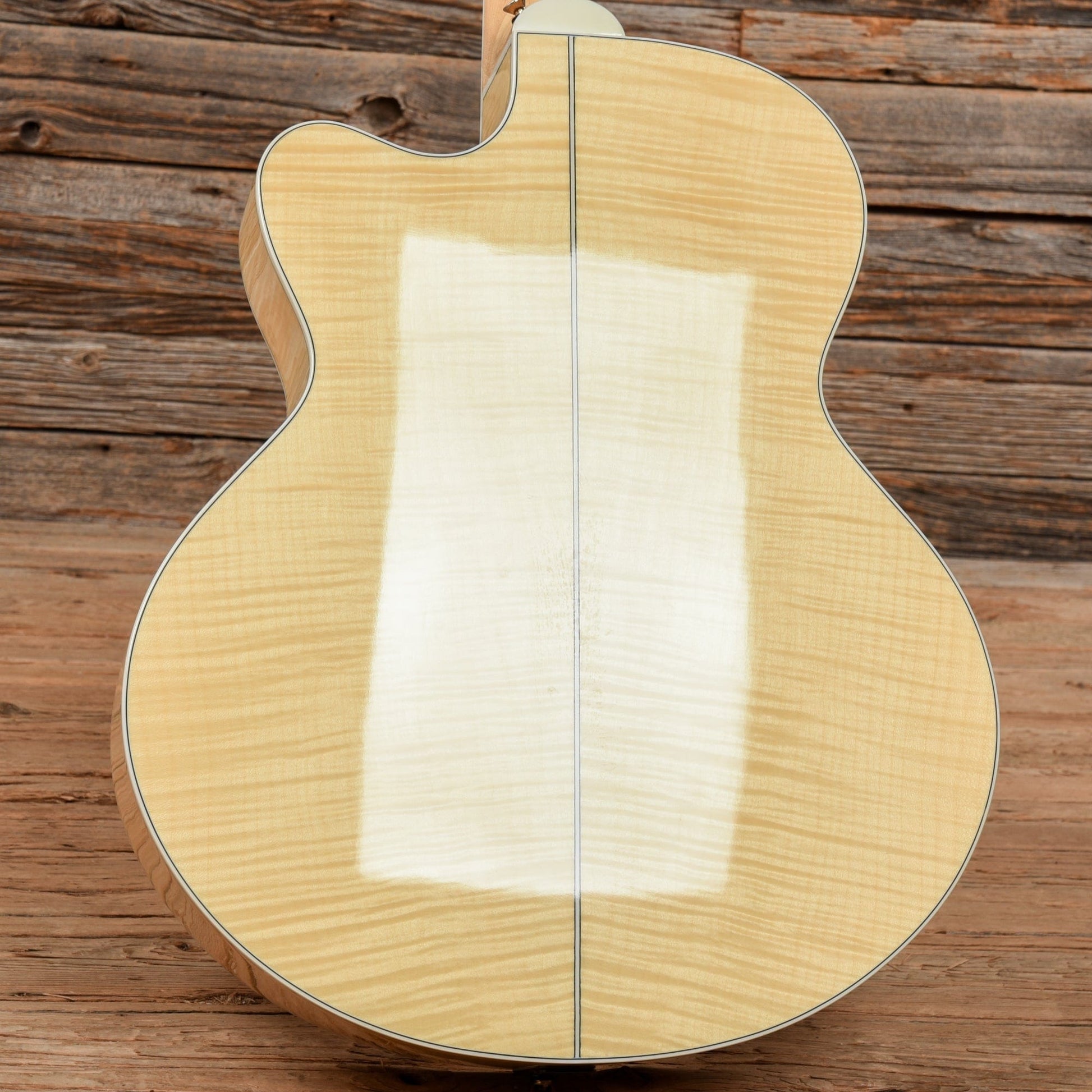 D'Angelico Excel Mott Grand Auditorium Cutaway Acoustic Bass Natural 2016 Bass Guitars / 4-String