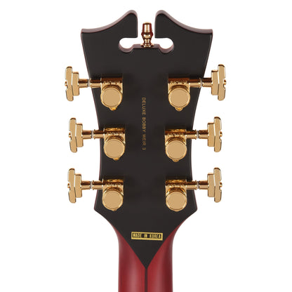 D'Angelico Deluxe Bobby Weir 3 Semi-Hollow Satin Trans Wine Electric Guitars
