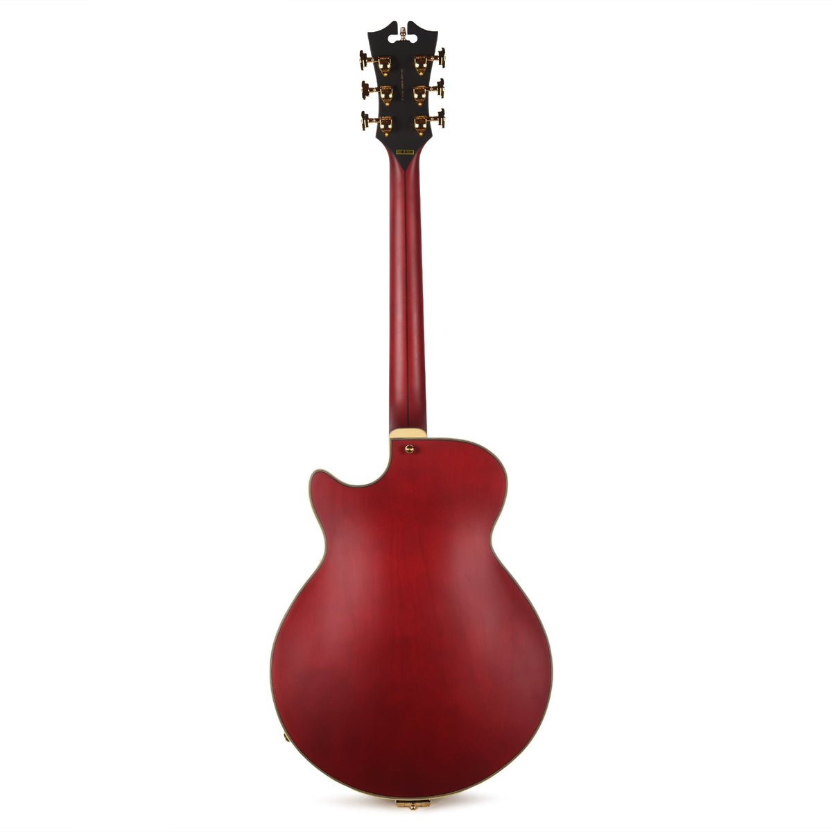 D'Angelico Deluxe Bobby Weir 3 Semi-Hollow Satin Trans Wine Electric Guitars