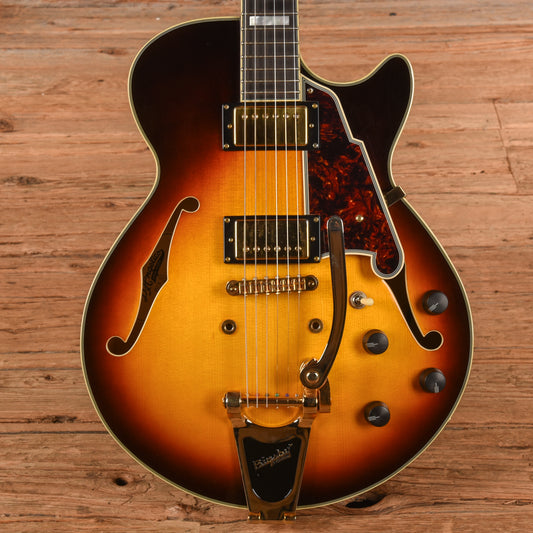 D'Angelico Deluxe Kurt Rosenwinkel SS Honey Burst 2017 Electric Guitars