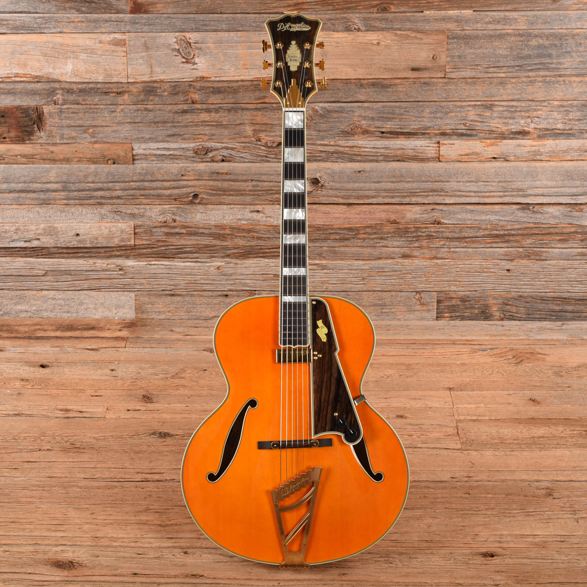 D'Angelico Excel B Archtop Orange 2020 Electric Guitars