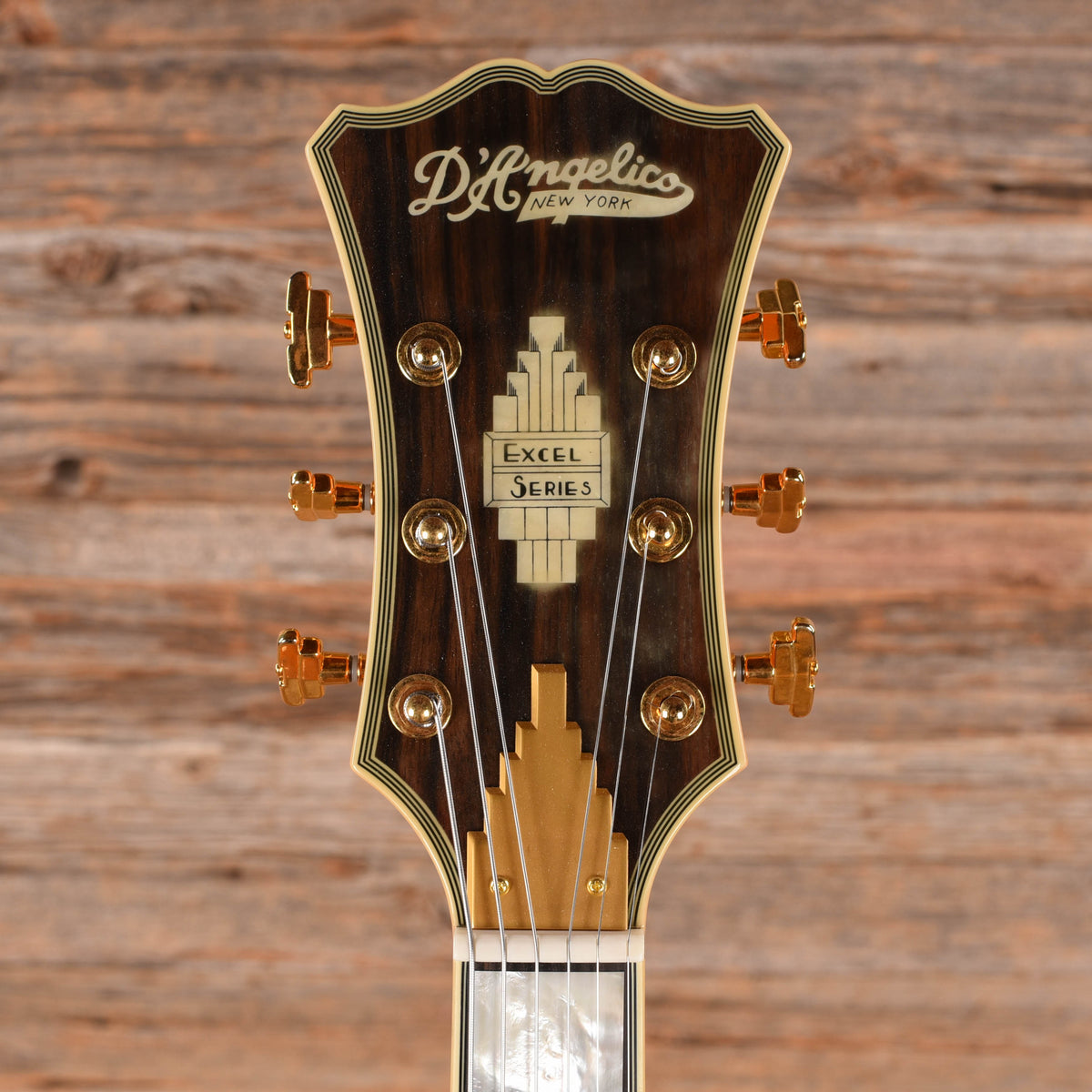 D'Angelico Excel B Archtop Orange 2020 Electric Guitars