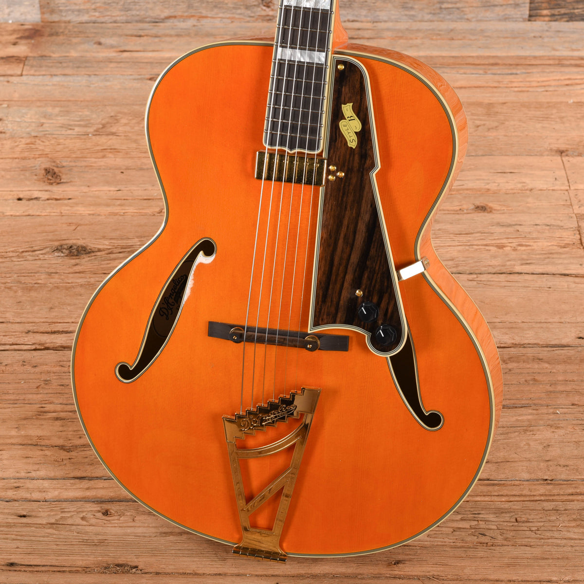 D'Angelico Excel B Archtop Orange 2020 Electric Guitars