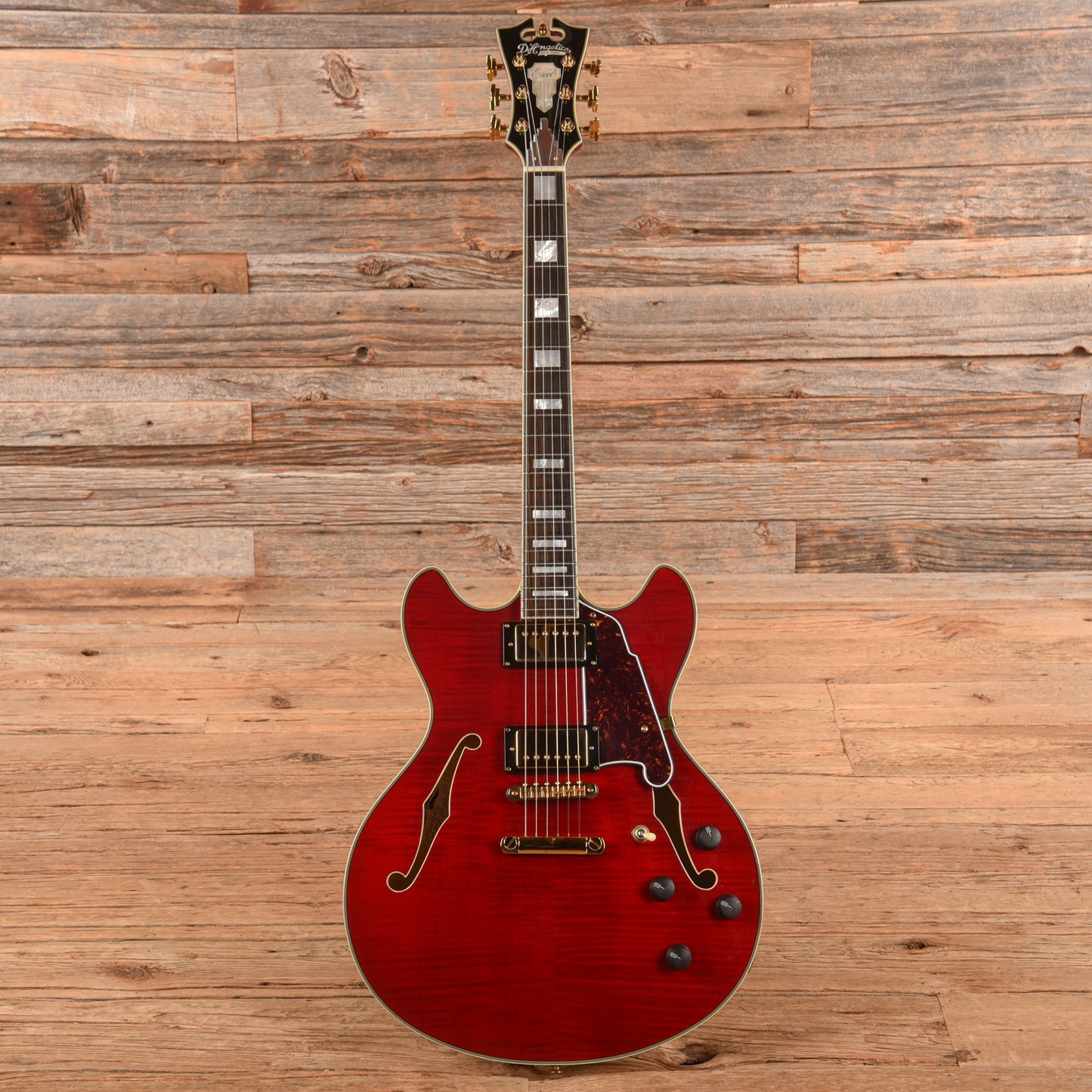 D'Angelico Excel EX-DC Cherry Electric Guitars