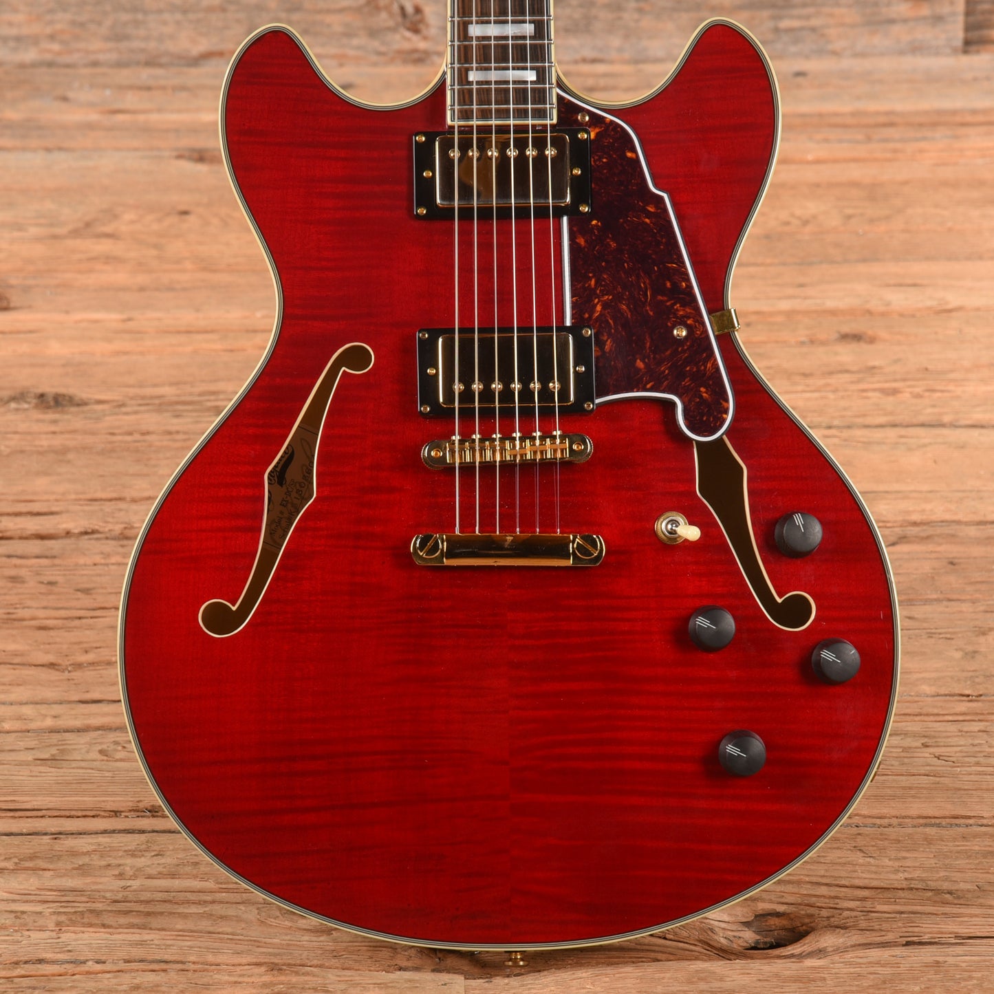 D'Angelico Excel EX-DC Cherry Electric Guitars