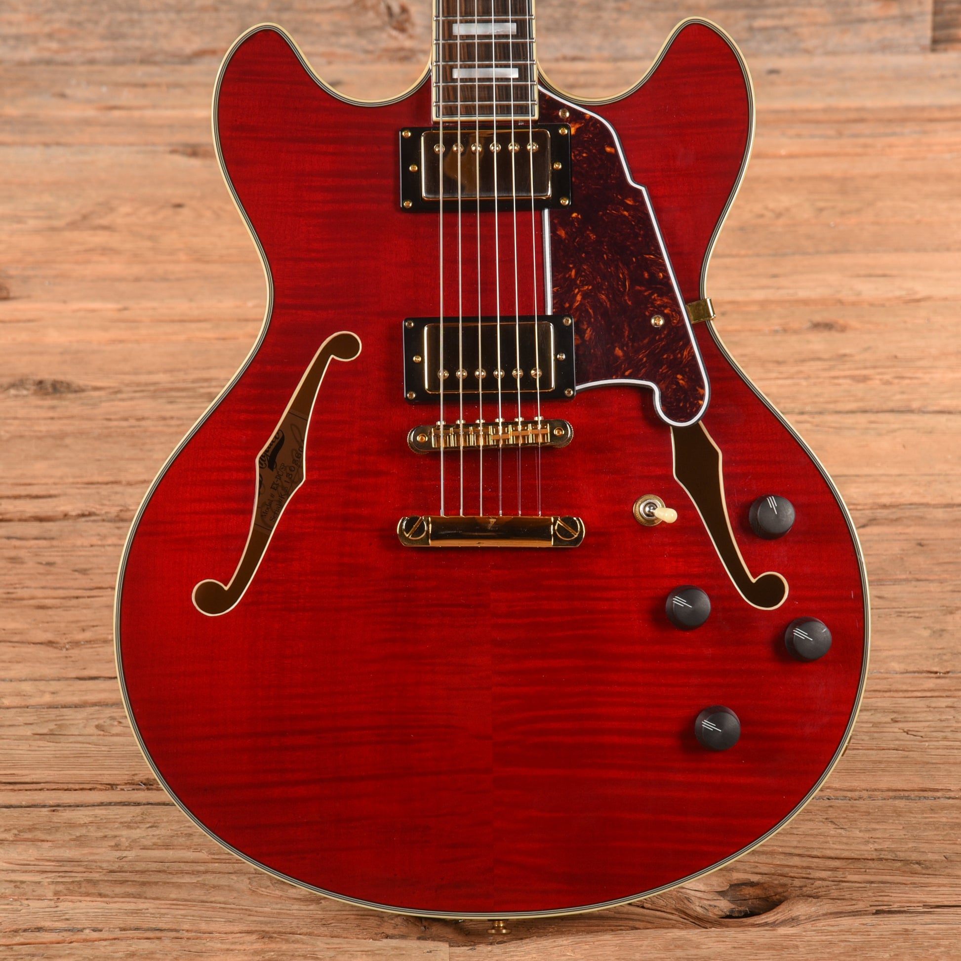 D'Angelico Excel EX-DC Cherry Electric Guitars