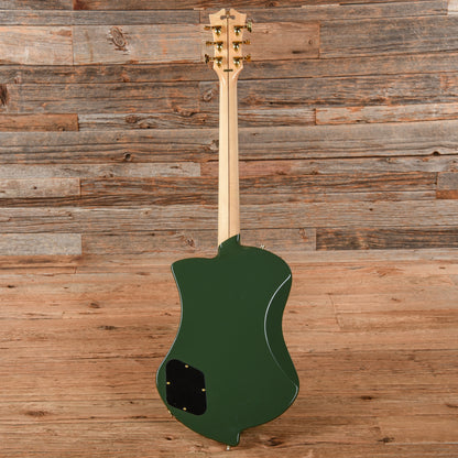 D'Angelico Ludlow Deluxe Hunter Green 2018 Electric Guitars