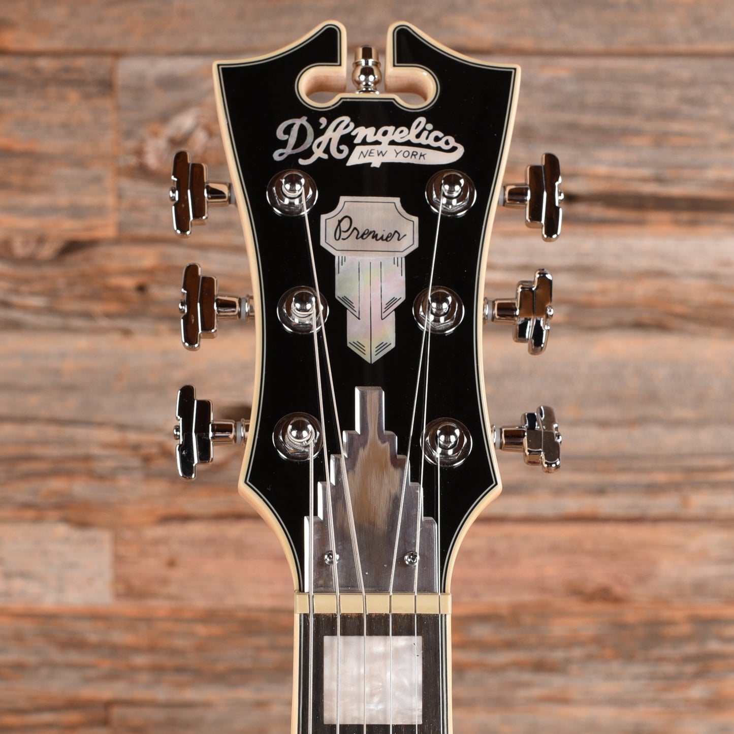 D'Angelico Premier Brighton Burgundy Sparkle 2021 Electric Guitars