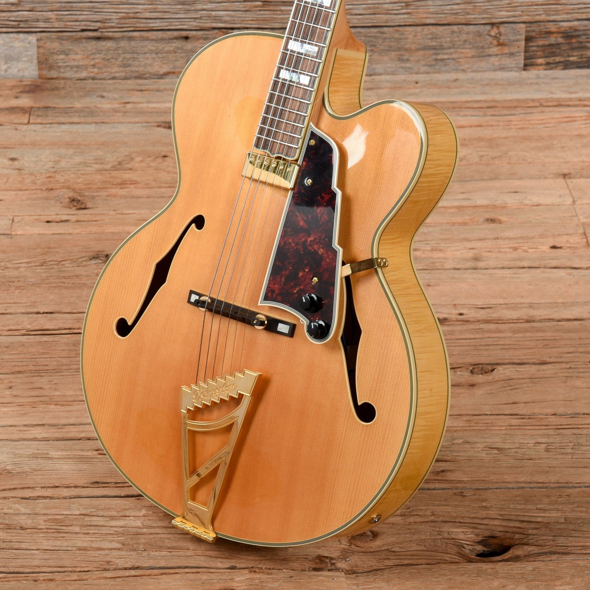 D'Angelico Excel EX L1 Natural 2018 Electric Guitars / Hollow Body