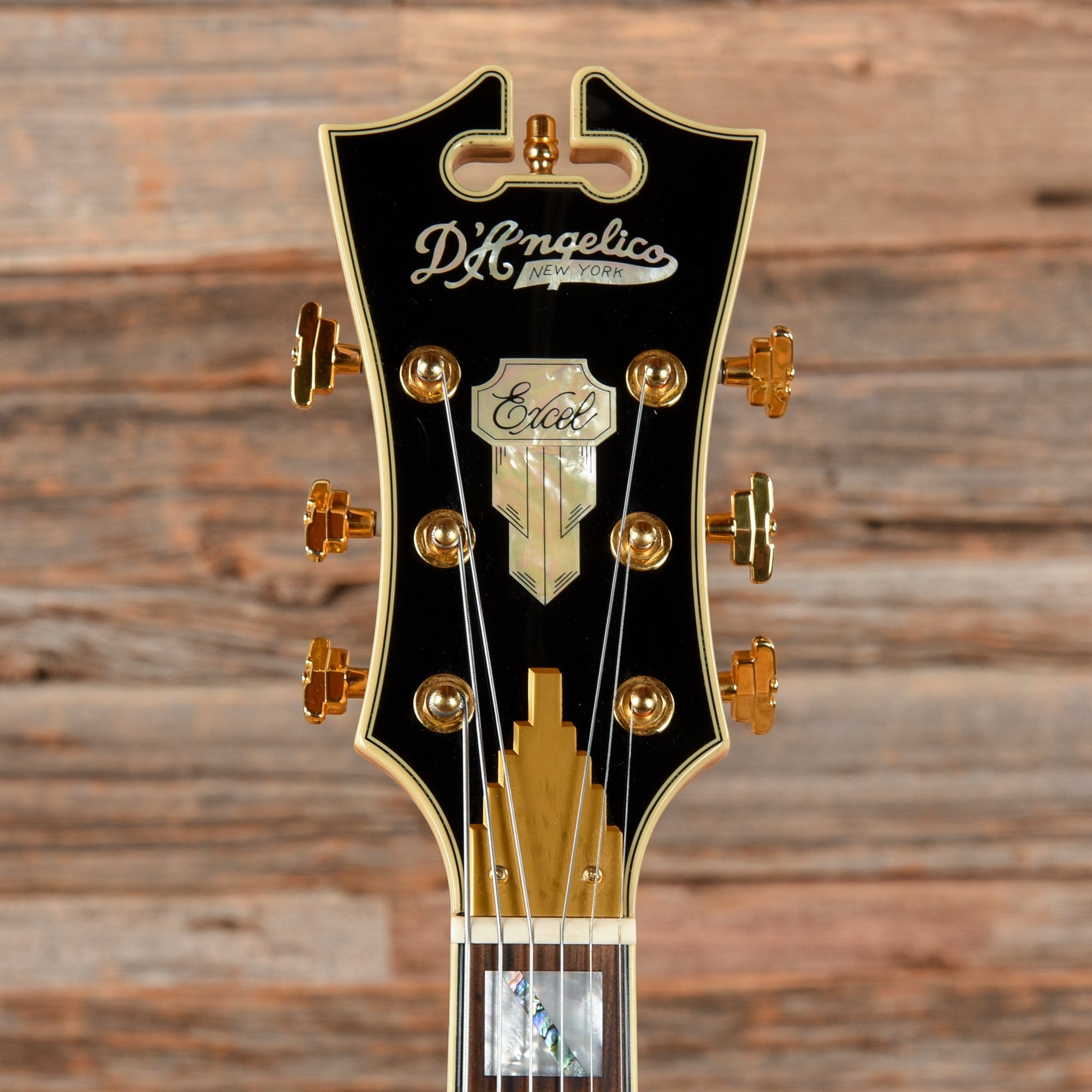 D'Angelico Excel EX L1 Natural 2018 Electric Guitars / Hollow Body