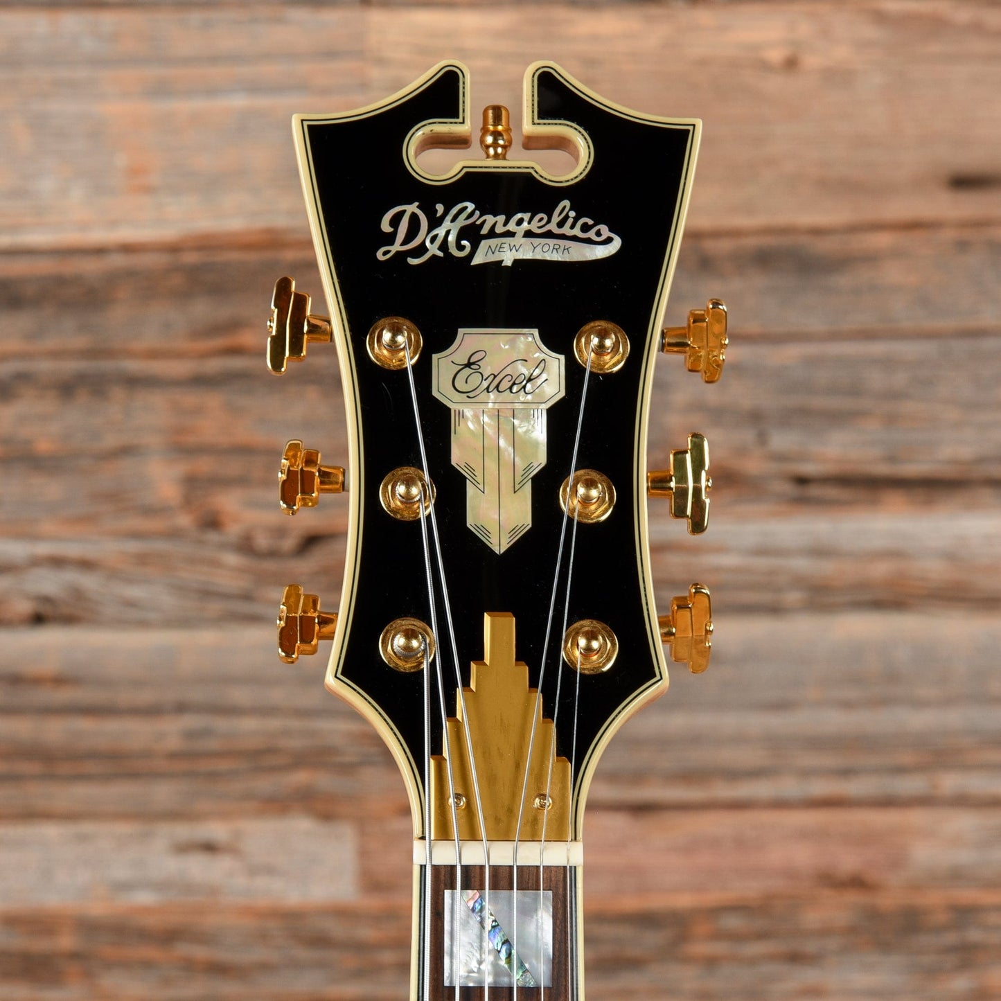 D'Angelico Excel EX L1 Natural 2018 Electric Guitars / Hollow Body