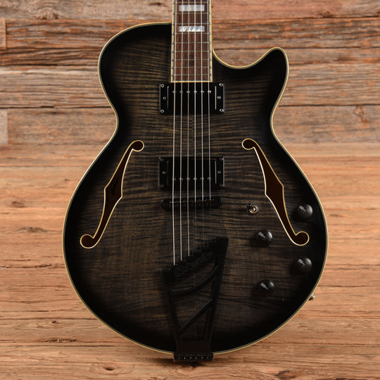 D'Angelico Excel EX-SS Transparent Black 2016 Electric Guitars / Hollow Body