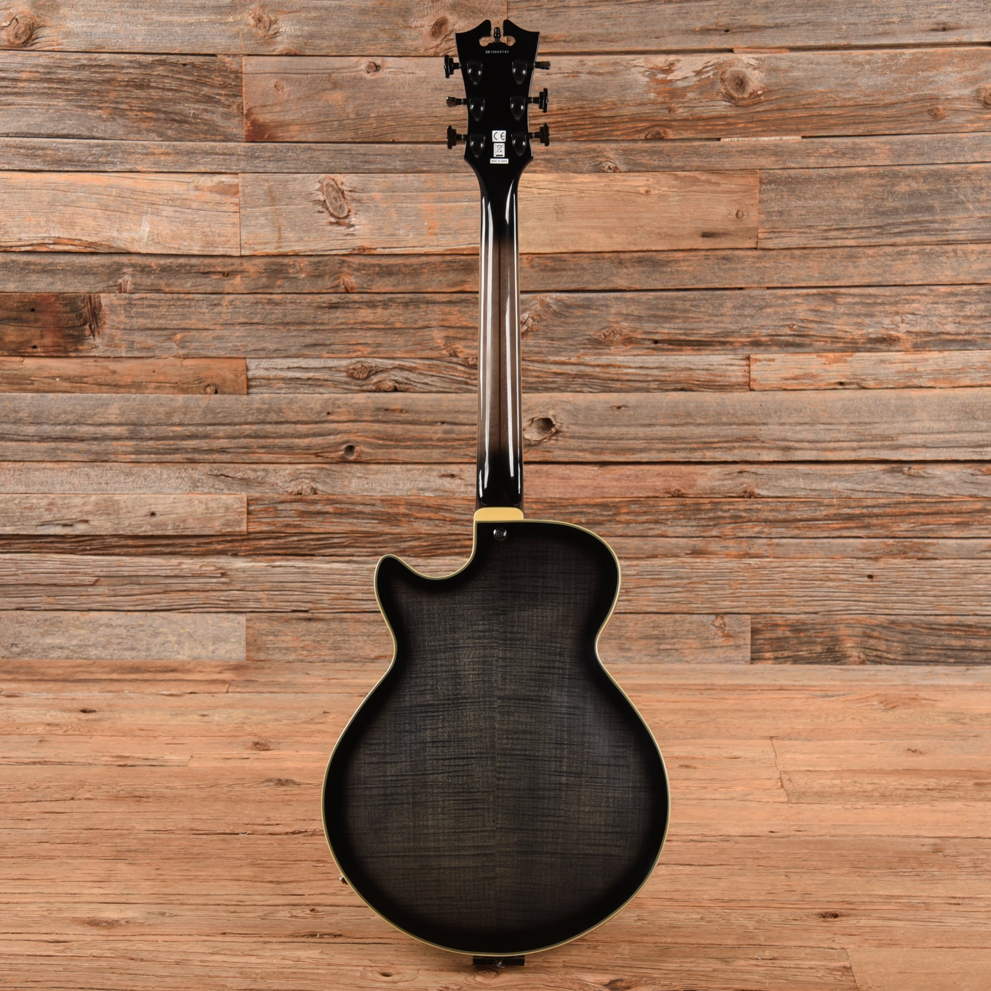 D'Angelico Excel EX-SS Transparent Black 2016 Electric Guitars / Hollow Body