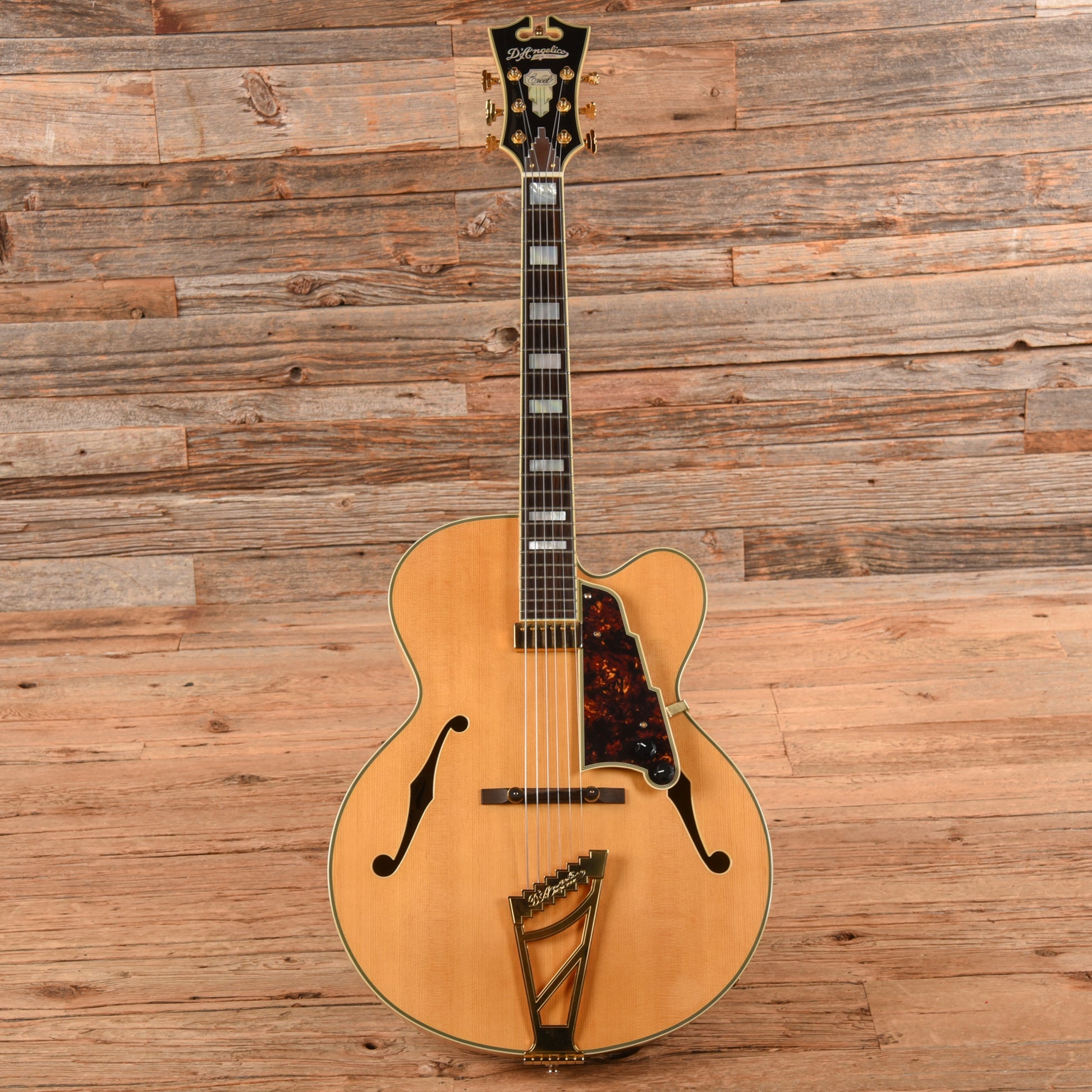 D'Angelico Excel EXL-1 Natural Electric Guitars / Hollow Body