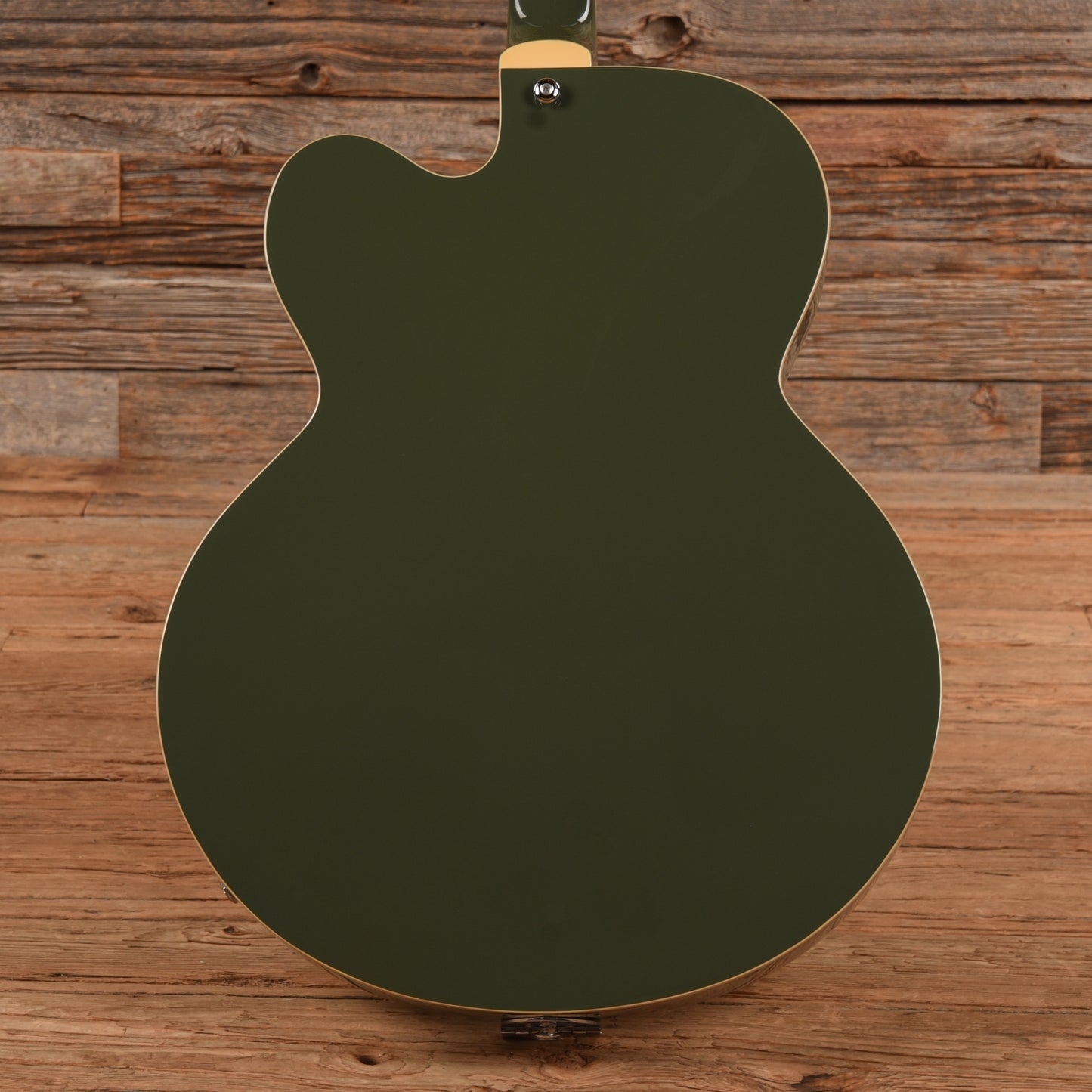 D'Angelico Premier EXL-1 Hollow Body Archtop Army Green 2014 Electric Guitars / Hollow Body