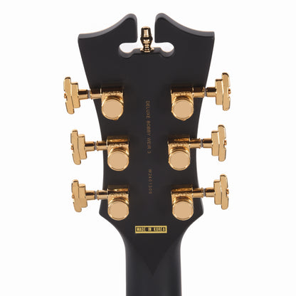 D'Angelico Deluxe Bobby Weir 3 Semi-Hollow Matte Stone Electric Guitars / Semi-Hollow