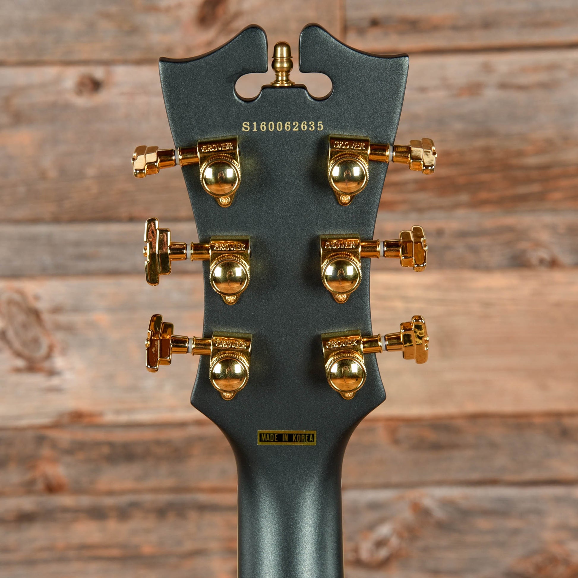 D'Angelico Deluxe DC Satin Black 2016 Electric Guitars / Semi-Hollow