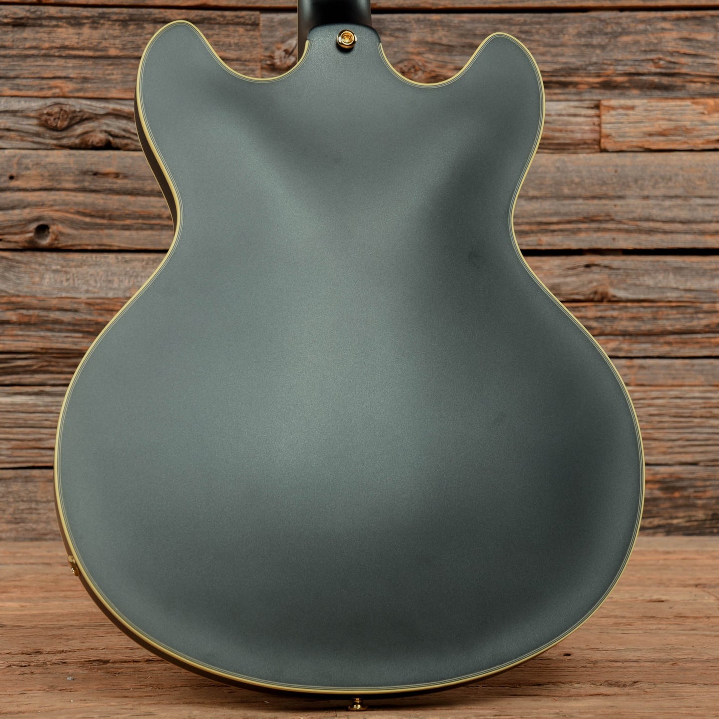 D'Angelico Deluxe DC Satin Black 2016 Electric Guitars / Semi-Hollow