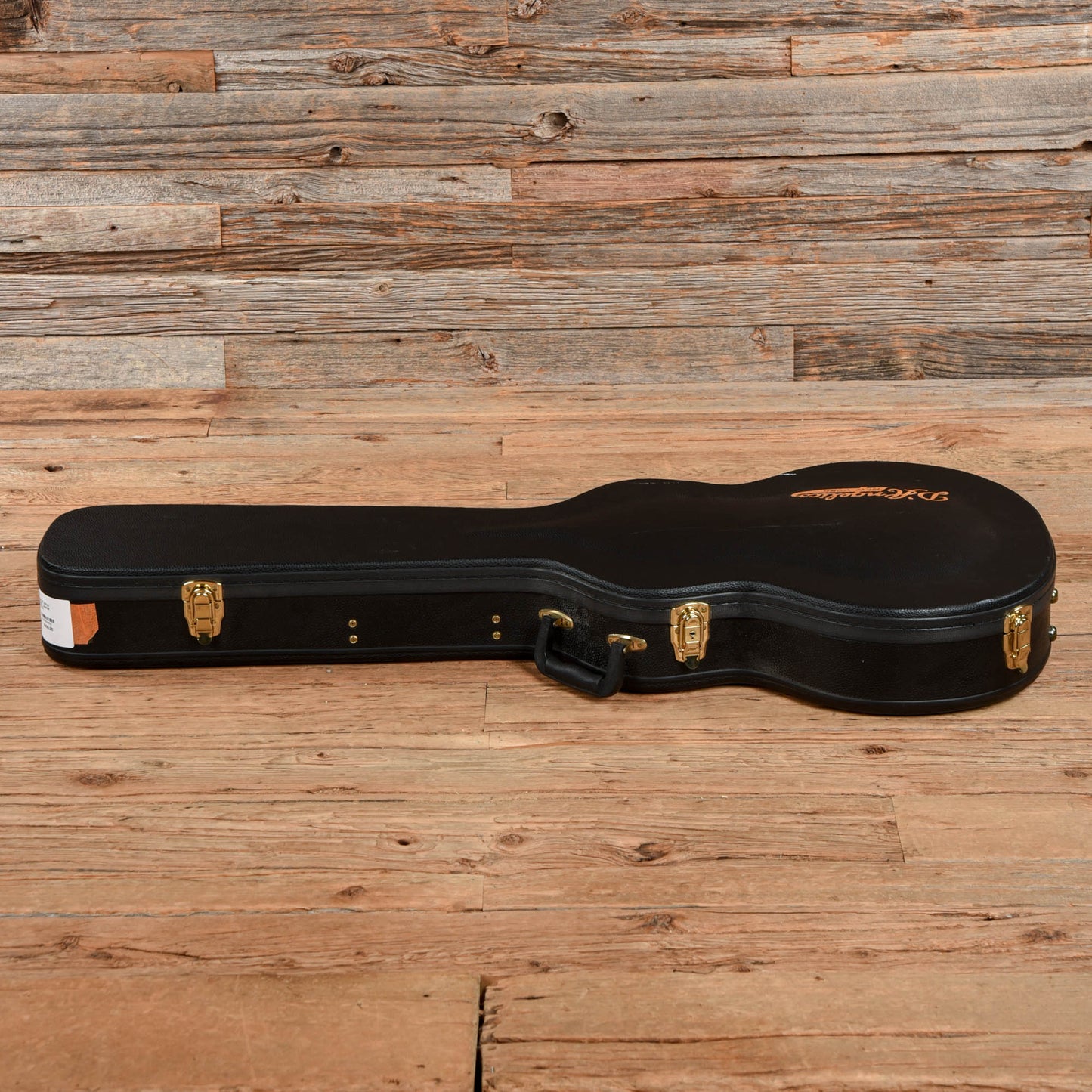 D'Angelico Deluxe DC Satin Black 2016 Electric Guitars / Semi-Hollow