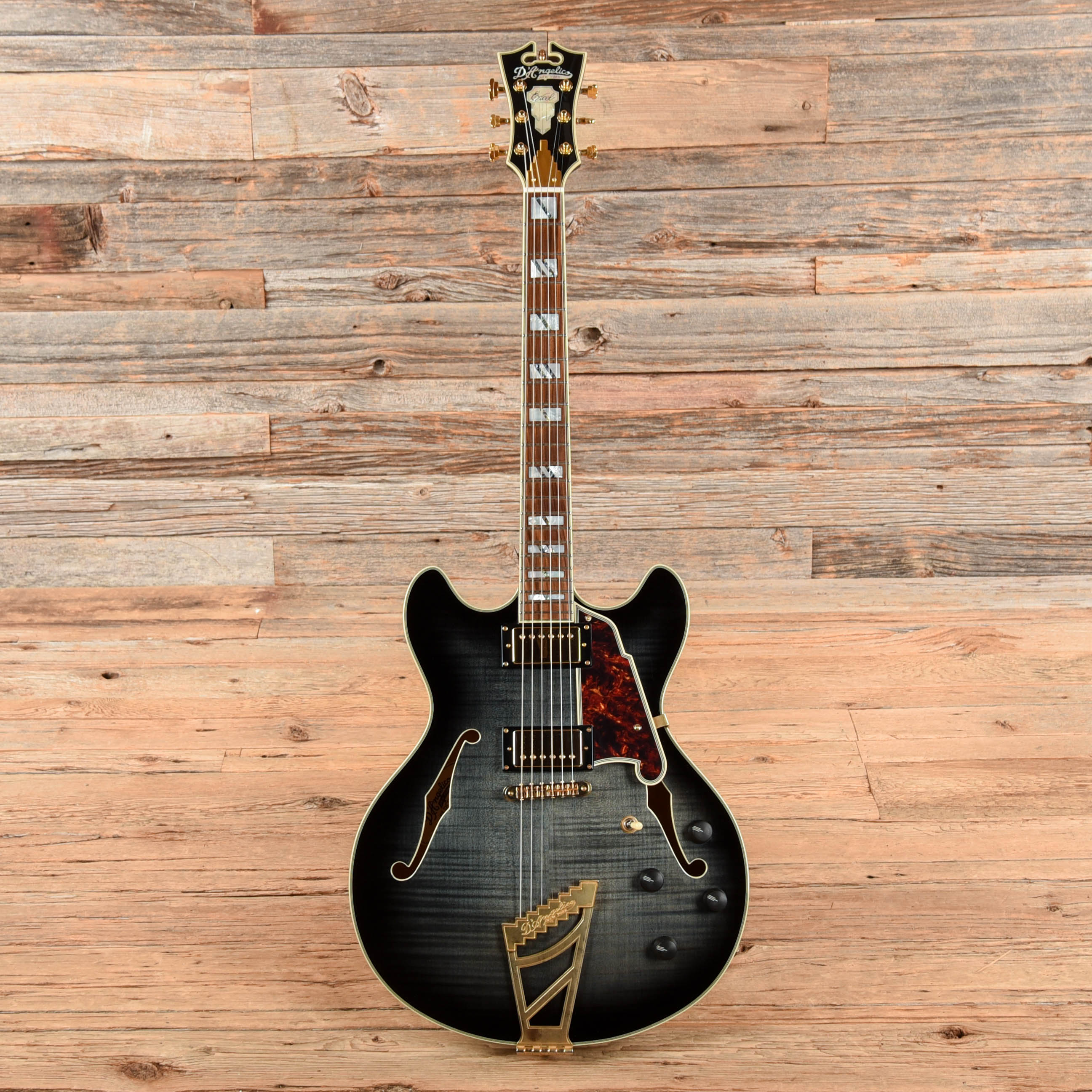 D'Angelico Excel EX DC Black Burst 2019 Electric Guitars / Semi-Hollow