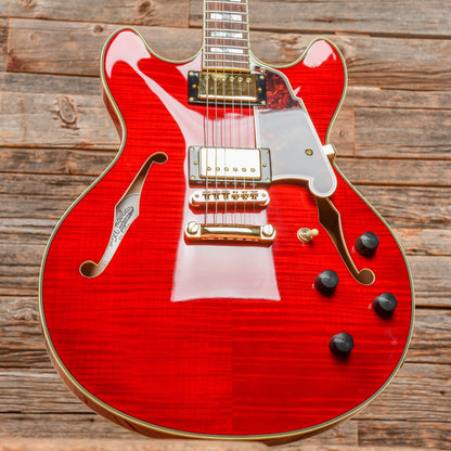 D'Angelico Excel EX-DC Semi-Hollow w/ Stop Bar Tailpiece Cherry 2018 Electric Guitars / Semi-Hollow