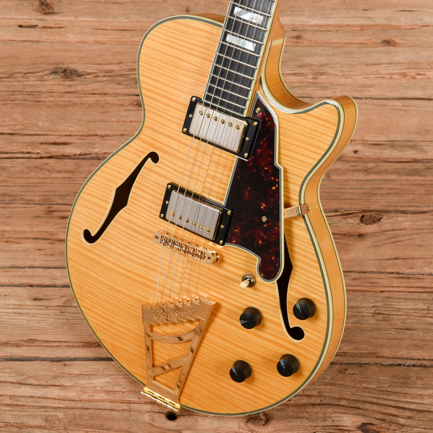D'Angelico Excel EX-SS Natural 2014 Electric Guitars / Semi-Hollow