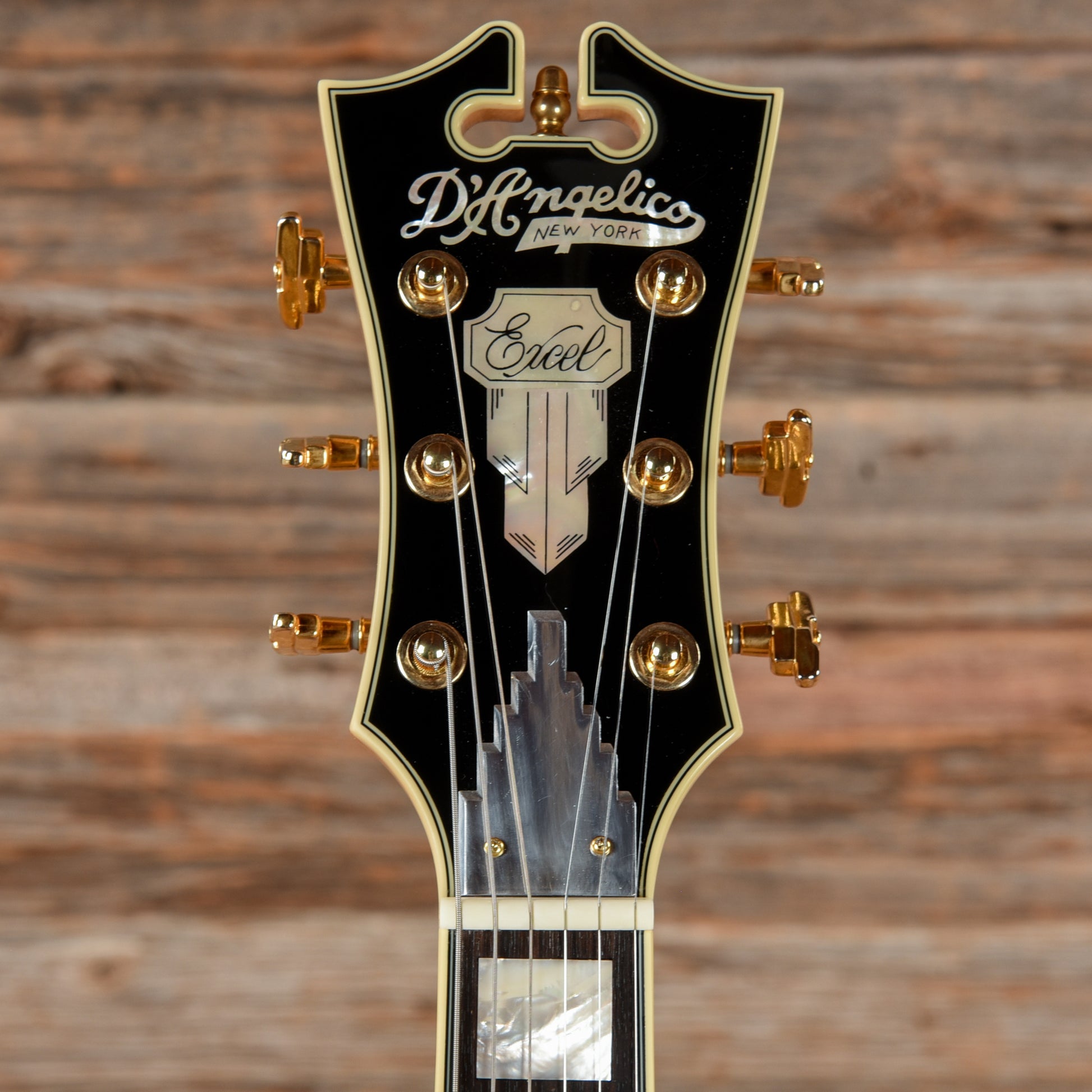 D'Angelico Excel EX-SS Natural 2014 Electric Guitars / Semi-Hollow