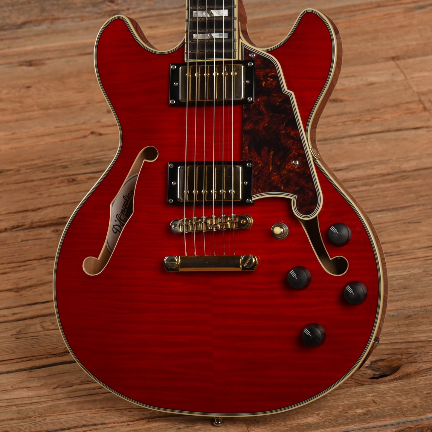 D'Angelico Excel Mini DC Cherry 2020 Electric Guitars / Semi-Hollow