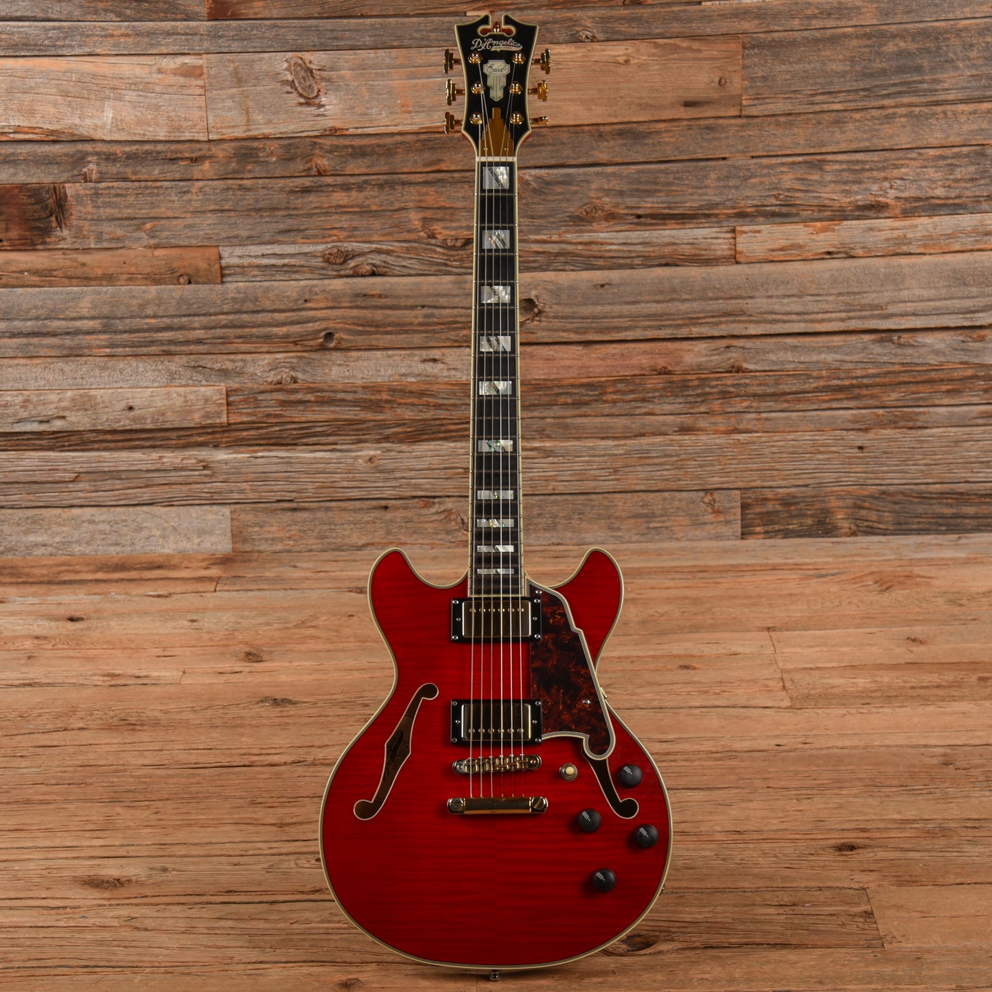 D'Angelico Excel Mini DC Cherry 2020 Electric Guitars / Semi-Hollow