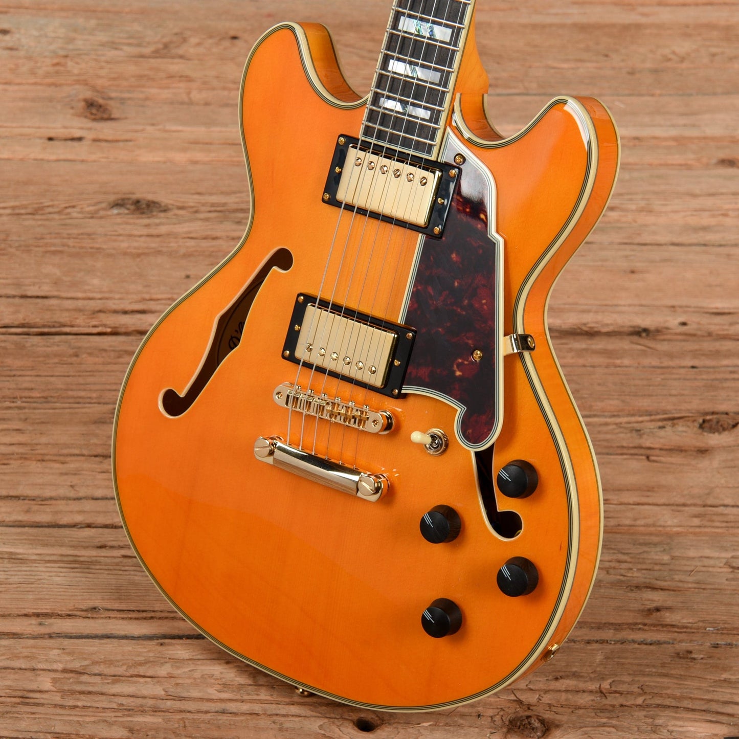 D'Angelico Excel Mini DC Natural 2021 Electric Guitars / Semi-Hollow