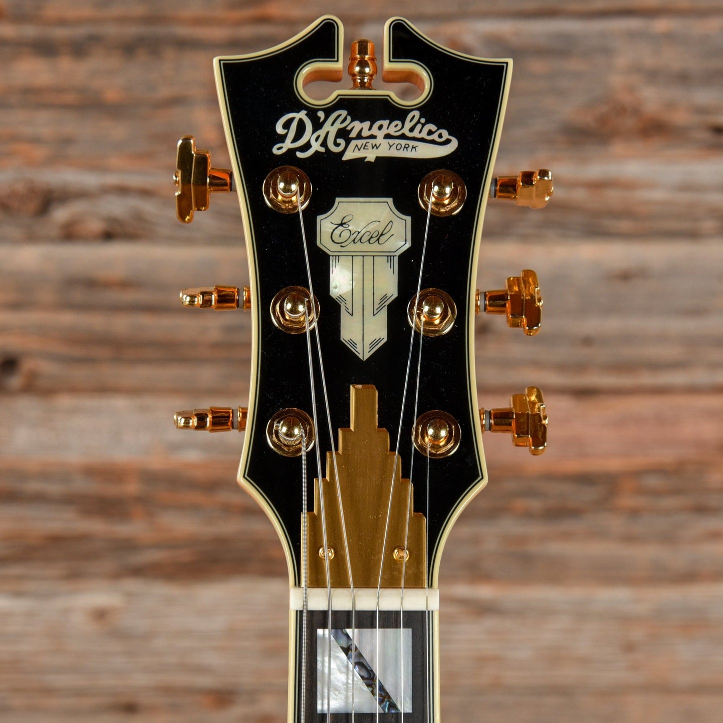 D'Angelico Excel Mini DC Natural 2021 Electric Guitars / Semi-Hollow