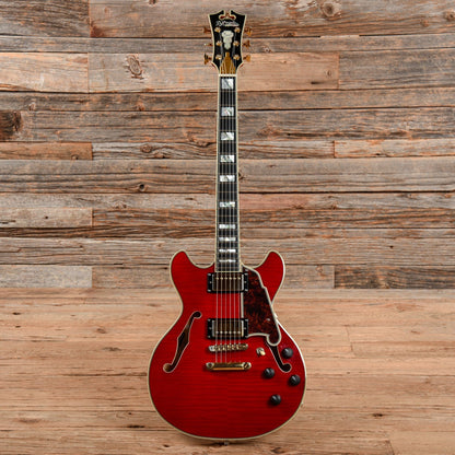 D'Angelico Excel Mini DC Red Electric Guitars / Semi-Hollow