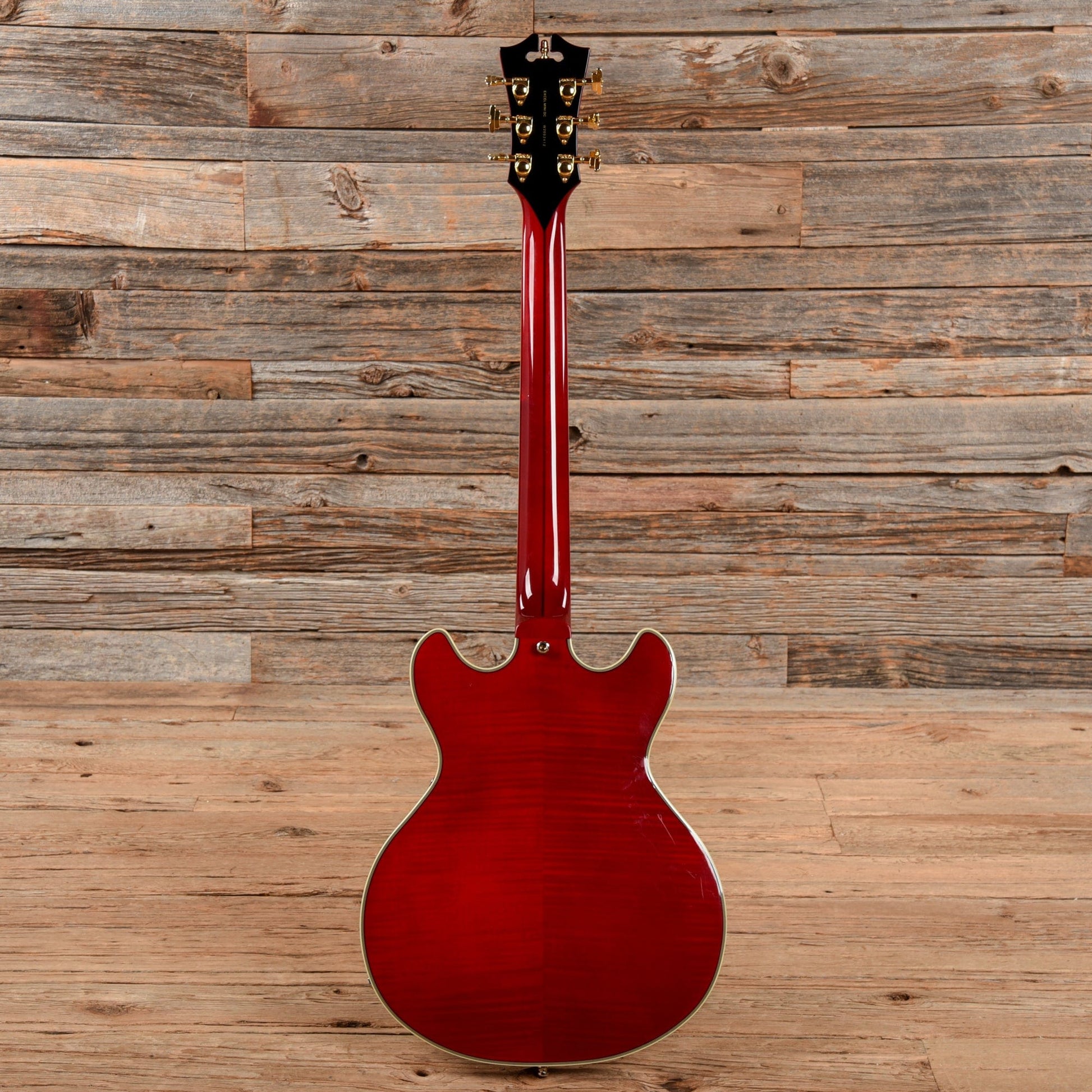 D'Angelico Excel Mini DC Red Electric Guitars / Semi-Hollow