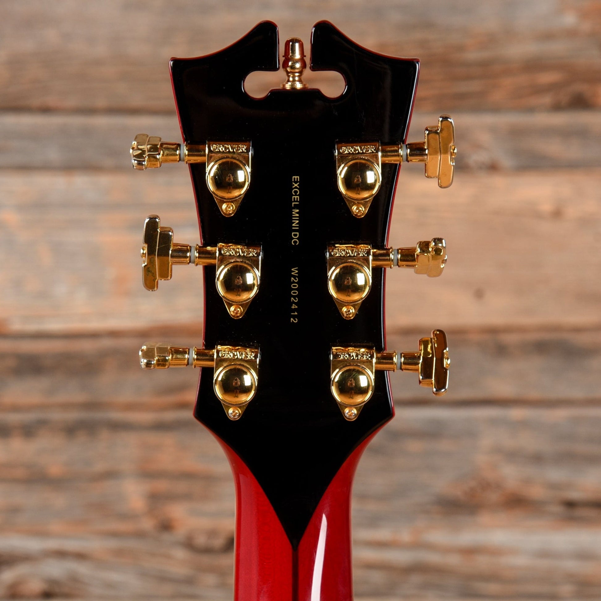 D'Angelico Excel Mini DC Red Electric Guitars / Semi-Hollow