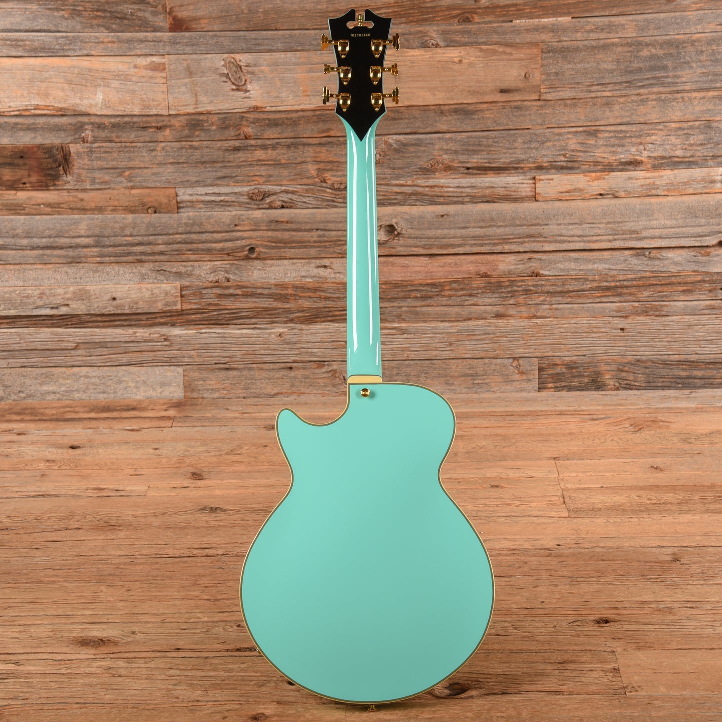 D'Angelico Excel Shoreline Semi-Hollow w/ Bigsby Surf Green 2017 Electric Guitars / Semi-Hollow