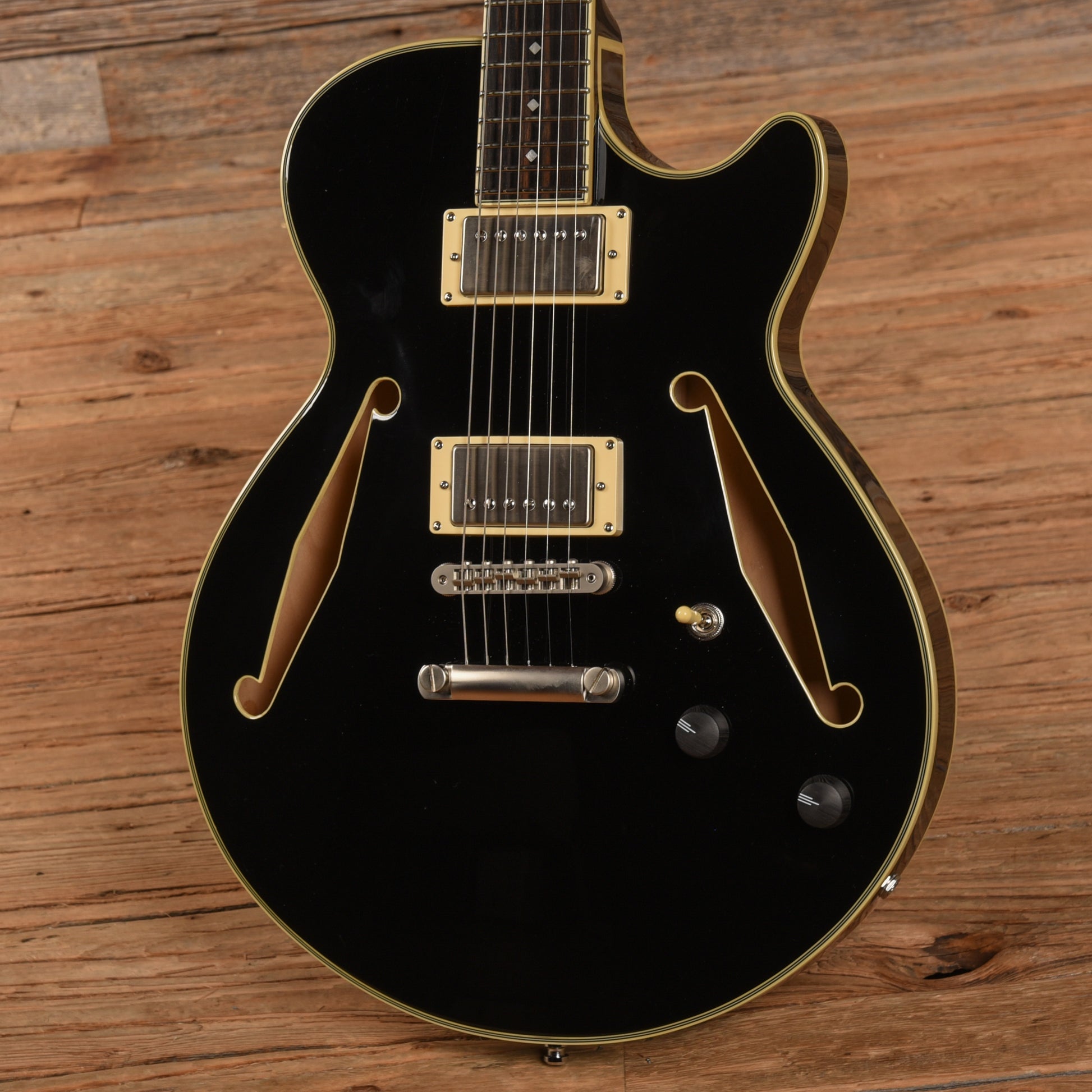 D'Angelico Excel SS Tour Collection Black 2022 Electric Guitars / Semi-Hollow