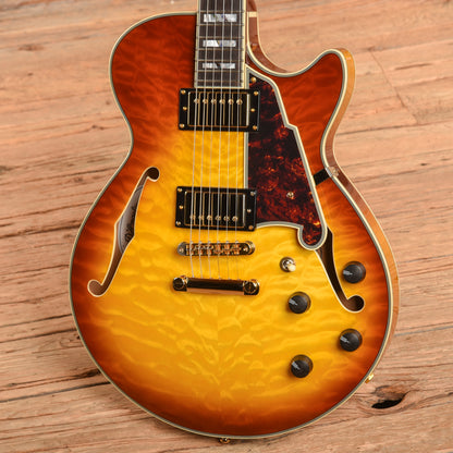 D'Angelico Excel SS-XT Sunburst Electric Guitars / Semi-Hollow