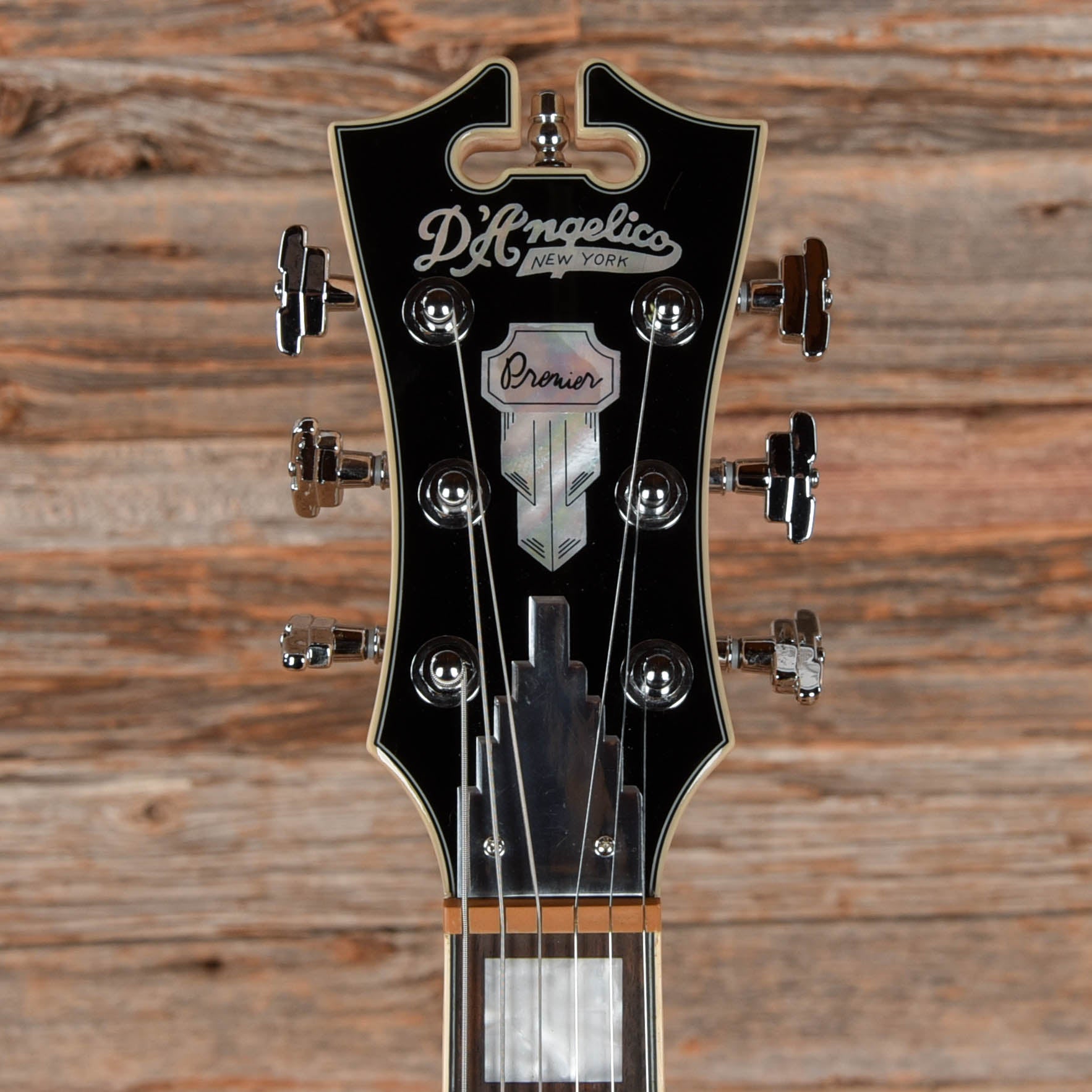 D'Angelico Premier Bedford SH Fiesta Red Electric Guitars / Semi-Hollow