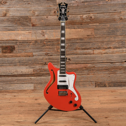D'Angelico Premier Bedford SH w/ Tremolo Fiesta Red 2021 Electric Guitars / Semi-Hollow