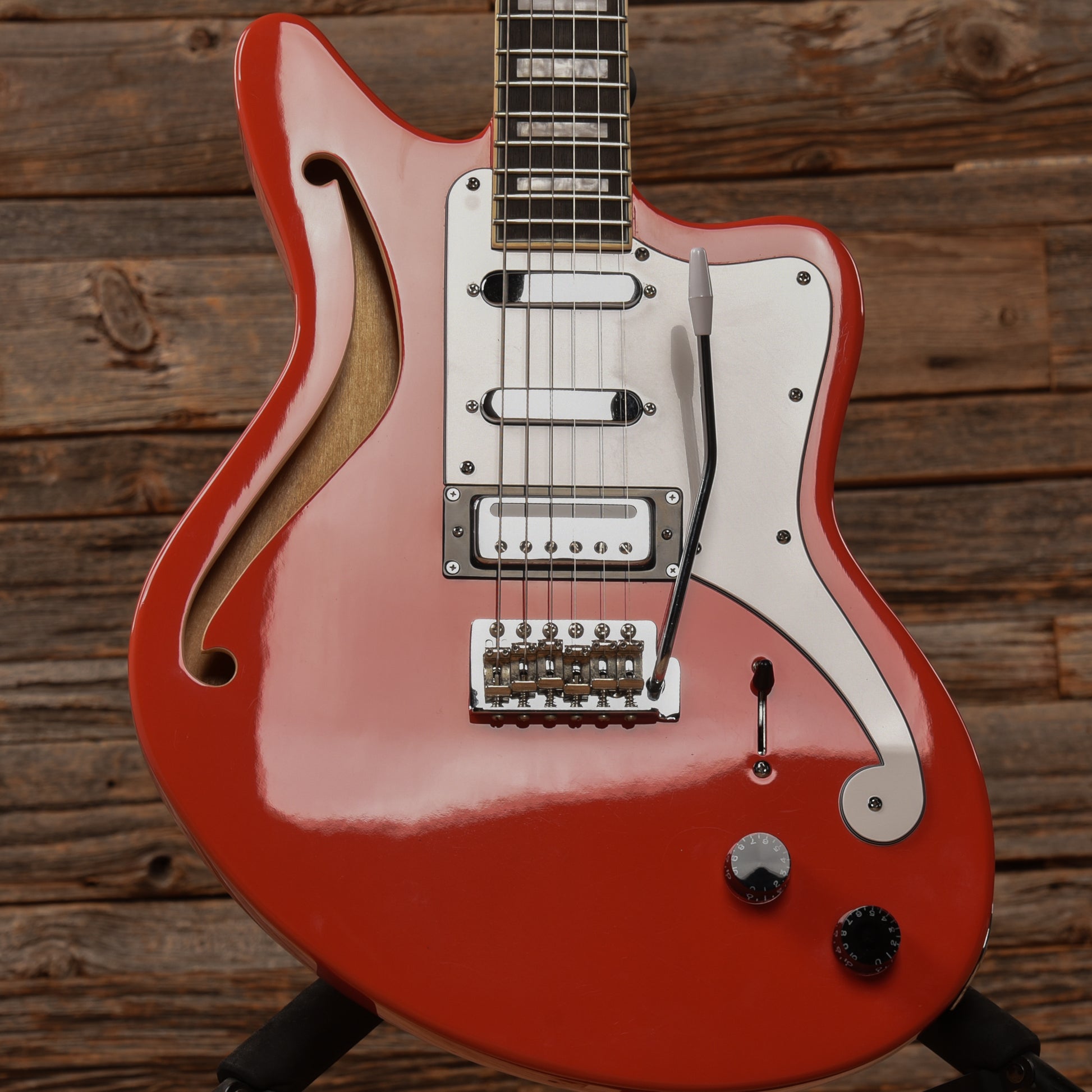 D'Angelico Premier Bedford SH w/ Tremolo Fiesta Red 2021 Electric Guitars / Semi-Hollow