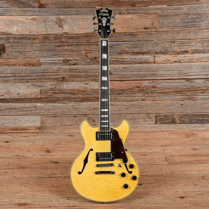 D'Angelico Premier DC Mini Natural Electric Guitars / Semi-Hollow