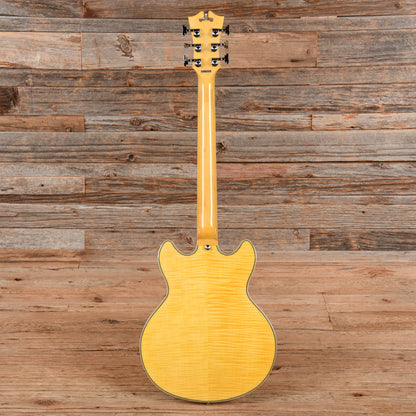 D'Angelico Premier DC Mini Natural Electric Guitars / Semi-Hollow