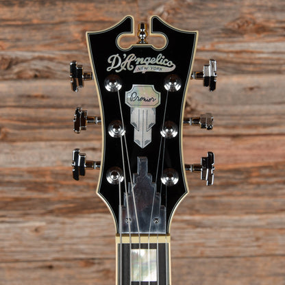 D'Angelico Premier DC Mini Natural Electric Guitars / Semi-Hollow