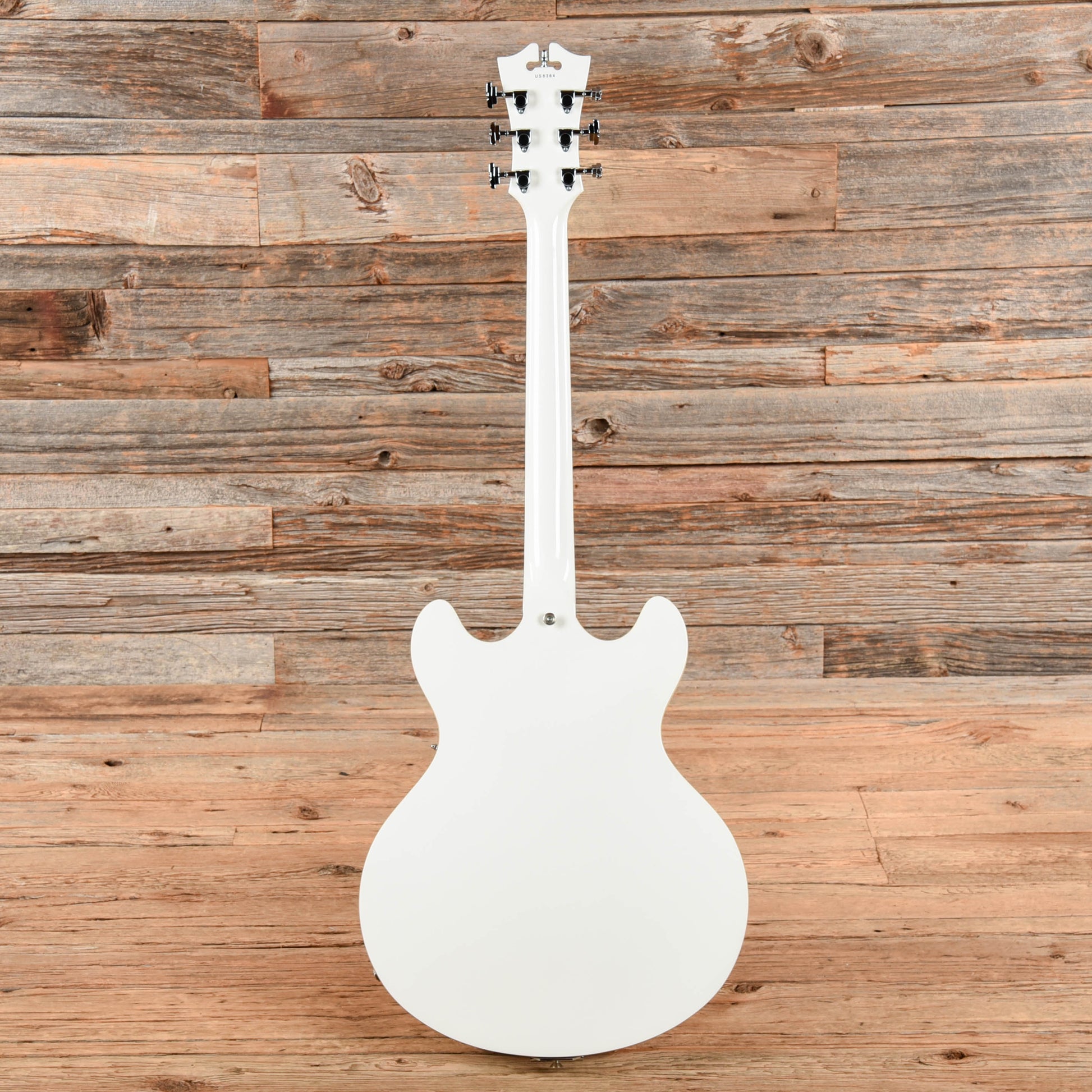 D'Angelico Premier DC White Electric Guitars / Semi-Hollow