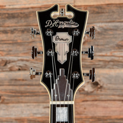 D'Angelico Premier DC White Electric Guitars / Semi-Hollow