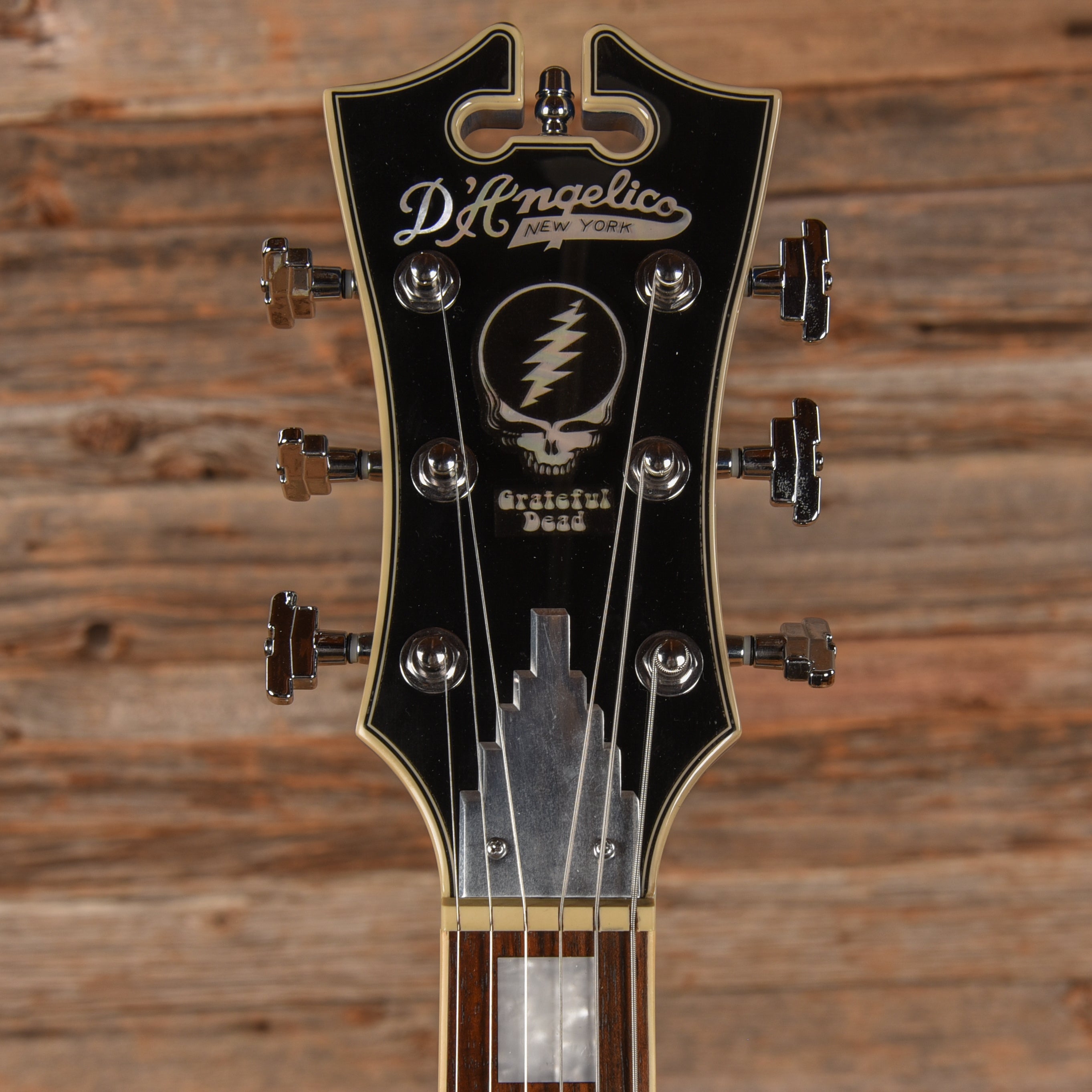 D'Angelico Premier Grateful Dead DC Semi-Hollow w/ Stop Bar   LEFTY Electric Guitars / Semi-Hollow