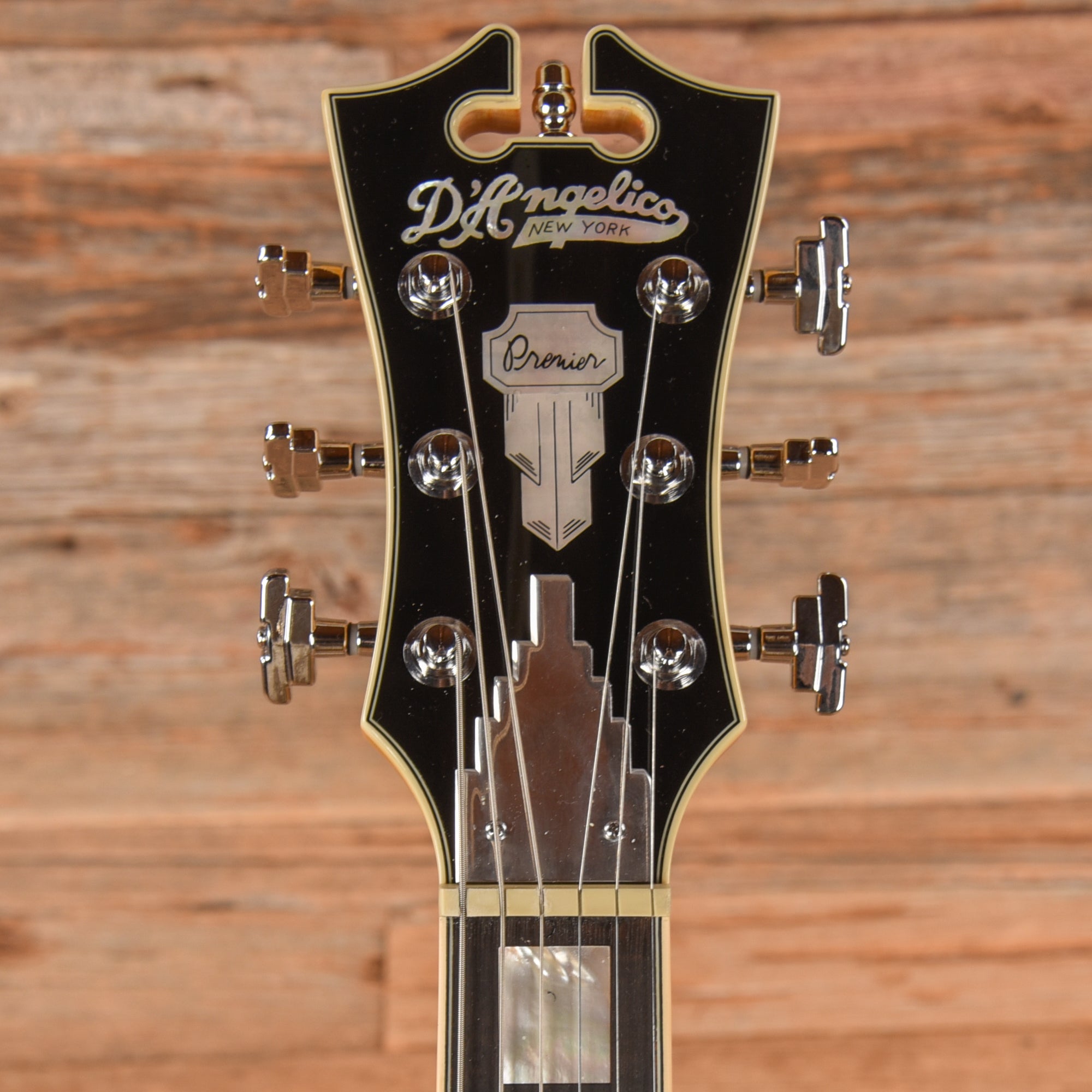 【セール】D'Angelico Premier Mini DC D'Angelico Premier Mini DC Electric Guitar - Black with Stopbar