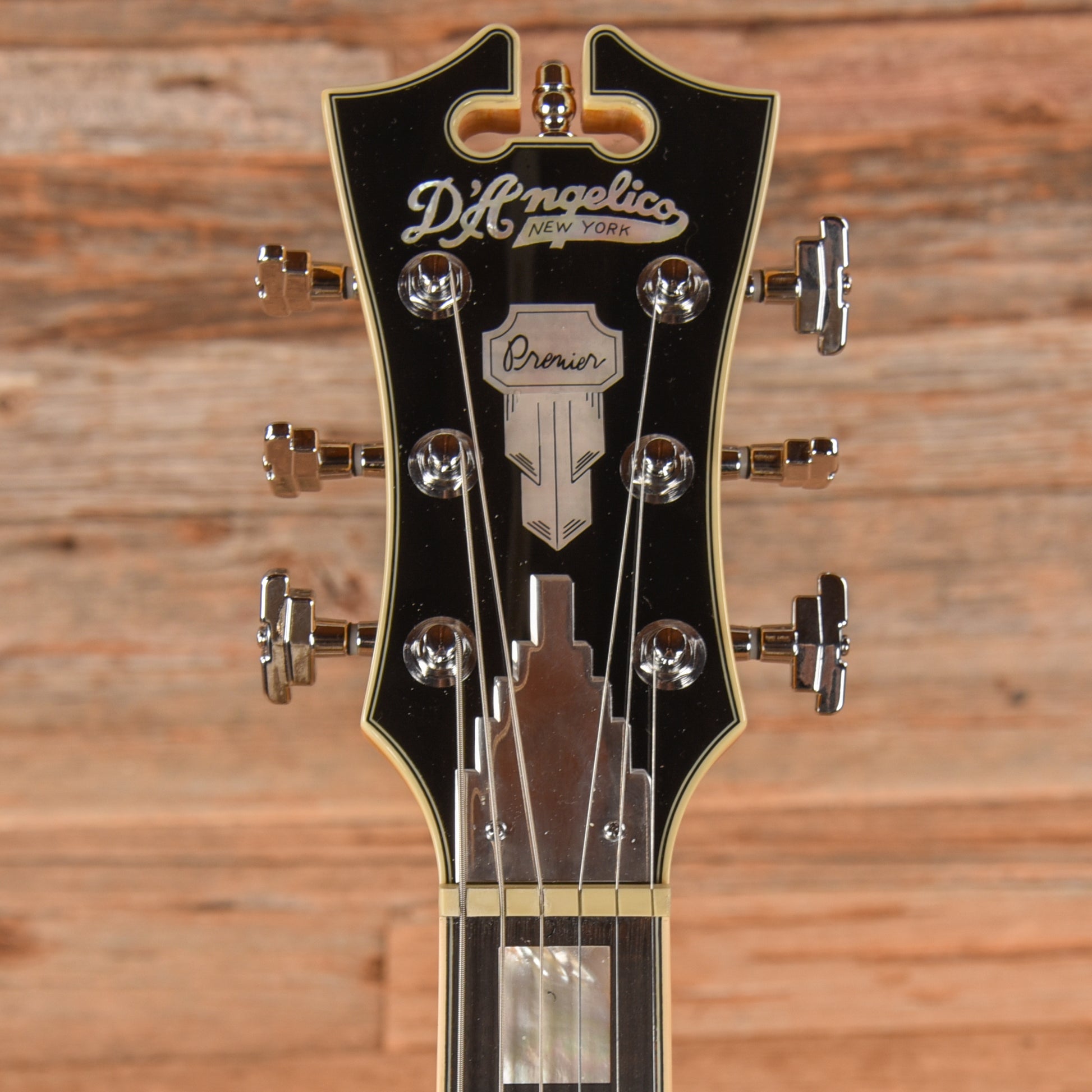 D'Angelico Premier Mini DC Blonde 2023 Electric Guitars / Semi-Hollow
