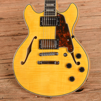D'Angelico Premier Mini DC Blonde 2023 Electric Guitars / Semi-Hollow
