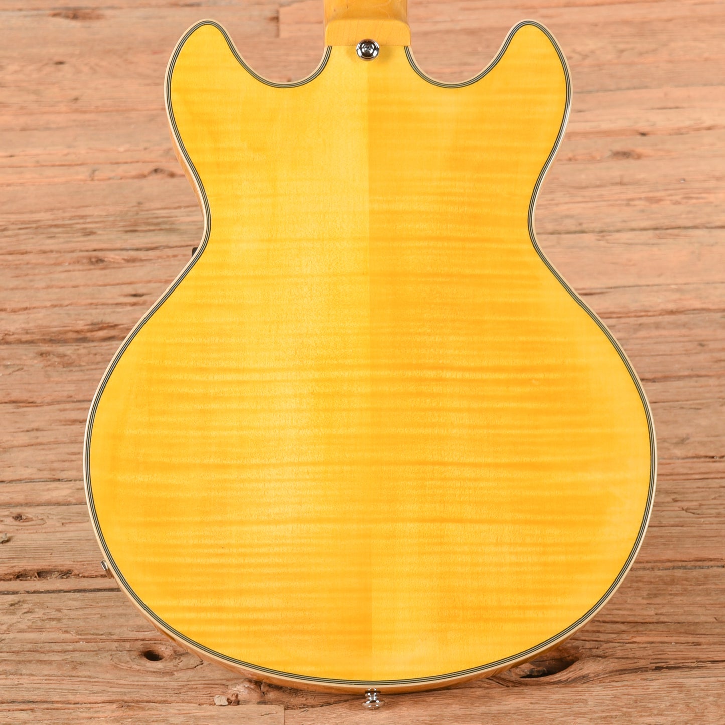 D'Angelico Premier Mini DC Blonde 2023 Electric Guitars / Semi-Hollow